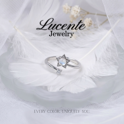 Celestial Star Bypass Ring